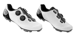 MTB Schuhe WARRIOR CARBON schwarz-wei Fahrradschuh