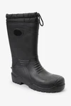 Next Gummistiefel mit warmem Futter Schwarz