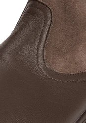 Vitaform Herrenschuhe Stiefel Stiefelette Dunkelbraun/Braun