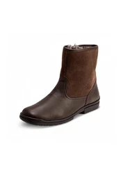 Vitaform Herrenschuhe Stiefel Stiefelette Dunkelbraun/Braun