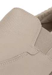 Vitaform Herrenschuhe Slipper Hirschleder Braun/Beige/Khaki