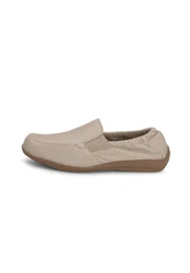 Vitaform Herrenschuhe Slipper Hirschleder Braun/Beige/Khaki
