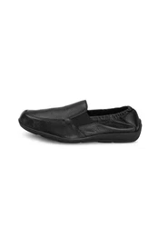 Vitaform Herrenschuhe Slipper Hirschleder Schwarz
