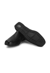 Vitaform Herrenschuhe Slipper Hirschleder Schwarz