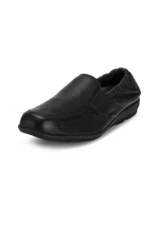 Vitaform Herrenschuhe Slipper Hirschleder Schwarz