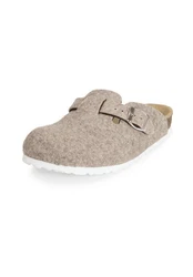 vitaform Unisexschuhe Clog Hausschuh Beige/Braun