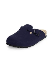 vitaform Unisexschuhe Clog Hausschuh Dunkelblau/Blau