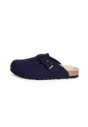 vitaform Unisexschuhe Clog Hausschuh Dunkelblau/Blau