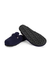 vitaform Unisexschuhe Clog Hausschuh Dunkelblau/Blau