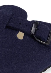 vitaform Unisexschuhe Clog Hausschuh Dunkelblau/Blau