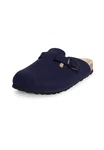 vitaform Unisexschuhe Clog Hausschuh Dunkelblau/Blau