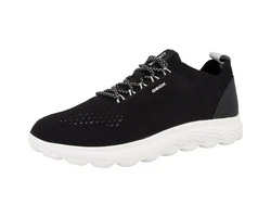 Geox Schnürschuh U15BYA 0006K Schwarz/Dunkelgrau/Grau