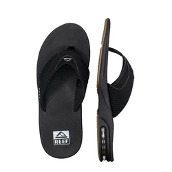 Reef Zehentrenner Sandale Fanning Schwarz