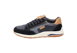 SIOUX Sneaker Turibio-702-J Blau/Dunkelblau/Grau/Hellblau/Beige