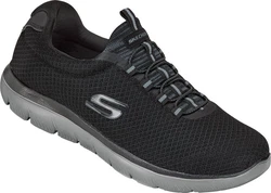 Skechers Slip-On Sneaker Grau/Hellgrau/Dunkelgrau