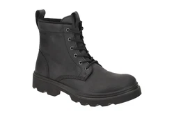 ECCO Schnürboots Grainer schwarz
