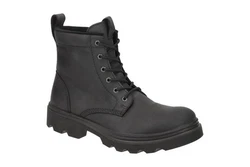 ECCO Schnürboots Grainer schwarz