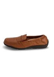 Vitaform Herrenschuhe Mokassin Beige/Braun