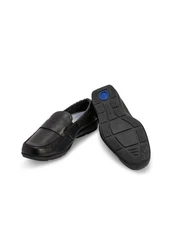 Vitaform Herrenschuhe Mokassin Schwarz/Dunkelbraun/Khaki/Dunkelgrau