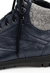 Vitaform Herrenschuhe Stiefelette Blau/Dunkelblau