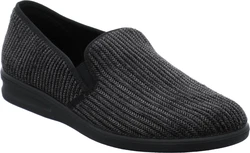 Westland Pantoffel Schwarz/Dunkelgrau