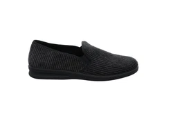 Westland Pantoffel Schwarz/Dunkelgrau