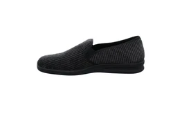 Westland Pantoffel Schwarz/Dunkelgrau