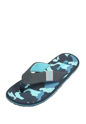 MADSea Beach Man Badepantolette Flip Flop Blau/Dunkelgrün/Hellblau/Grau