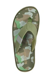 MADSea Beach Man Badepantolette Flip Flop Dunkelgrün
