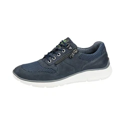 Waldlufer Haris Schnürschuh Sneaker Dunkelblau/Hellblau/Blau