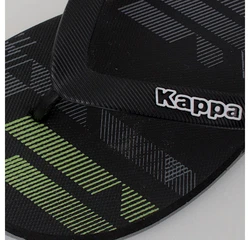 Kappa Zehensandale Logo Maceo 2 Flip Slip On Zehentrenner Dunkelgrün/Schwarz/Grau/Grün