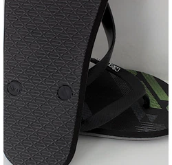 Kappa Zehensandale Logo Maceo 2 Flip Slip On Zehentrenner Dunkelgrün/Schwarz/Grau/Grün