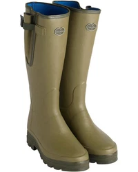 Le Chameau Gummistiefel Vierzonord Dunkelgrün/Grün/Khaki