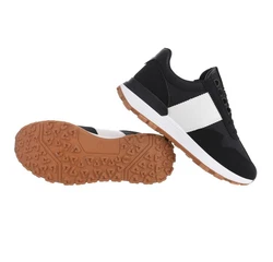 Ital-Design Coolwalk Herren Low-Top Freizeit Sneaker (80201825) Schwarz (80201826)