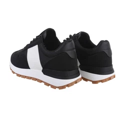 Ital-Design Coolwalk Herren Low-Top Freizeit Sneaker (80201825) Schwarz (80201826)