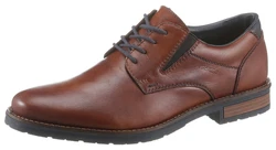 Rieker Schnürschuh mit Stretch braun