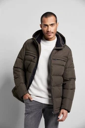 Blouson mit abnehmbarer Kapuze