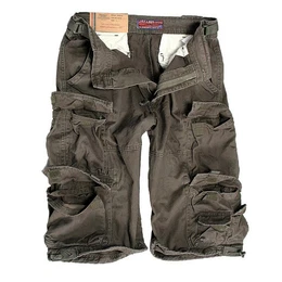 Shorts Cargo Shorts Kurze Hose Lang Short Bermuda 3 /4 Sommer 007B Denim