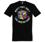 Youth Designz T-Shirt What Part Don't You Understand Zauberwürfel Herren Shirt Braun/Mischfarben/Schwarz/Blau/Rot/Grau