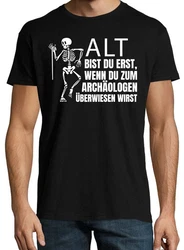 Youth Designz T-Shirt ALT BIST DU ERST BEIM ARCHOLOGEN Herren Shirt Schwarz