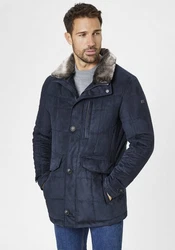S4 Jackets Winterjacke Polaris Classic Fit Parka Dunkelblau/Blau