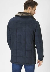 S4 Jackets Winterjacke Polaris Classic Fit Parka Dunkelblau/Blau