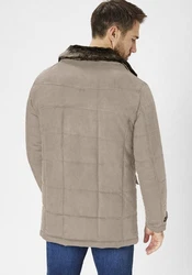 S4 Jackets Winterjacke Polaris Classic Fit Parka Beige/Braun/Khaki/Grau