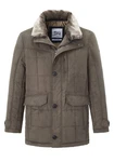 S4 Jackets Winterjacke Polaris Classic Fit Parka Braun/Dunkelgrün/Grau/Khaki/Beige