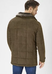 S4 Jackets Winterjacke Polaris Classic Fit Parka Dunkelgrün/Grün