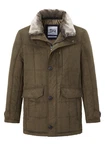 S4 Jackets Winterjacke Polaris Classic Fit Parka Dunkelgrün/Grün