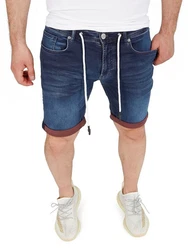 Yazubi Jeansshorts Henry Hellblau/Blau/Dunkelblau