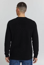 !Solid Pullover 'Valencia' Dunkelblau/Schwarz/Blau