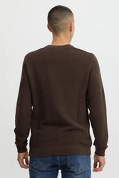 !Solid Pullover 'Valencia' Dunkelbraun/Braun/Bordeaux/Dunkelrot/Khaki