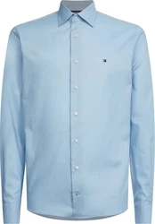 Tommy Hilfiger TAILORED Businesshemd CL FLEX OXF RF SHIRT Hellblau/Blau